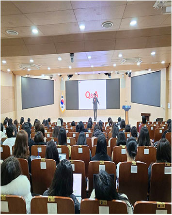 대표 성교육 강사 강의 현장 이미지